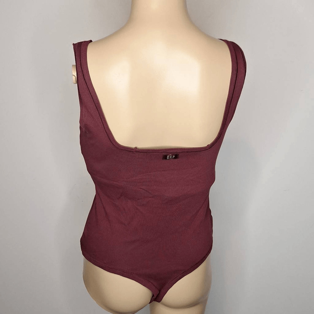 GapBody Women's Logo Comfort Thong Bodysuit Size XL NWT - Picture 3 of 9